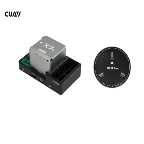 Wholesale CUAV NEW Open Source PIX X7+ Pro Flight Controller 3 Pro M9N CAN GPS RC Parts Drone for PX4 Quadcopter